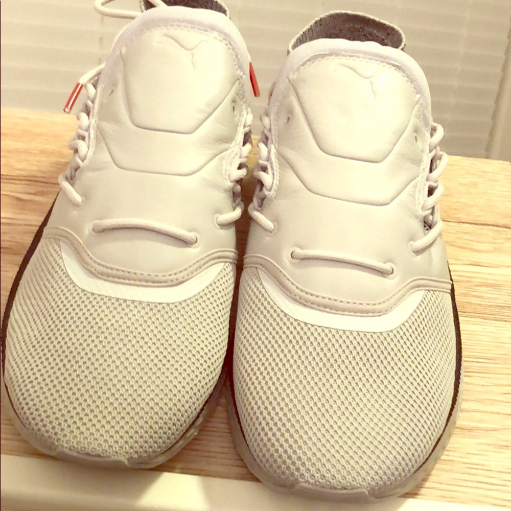 Men’s Puma Evo Knit Tsugi Grey Sneaker - Sz 12